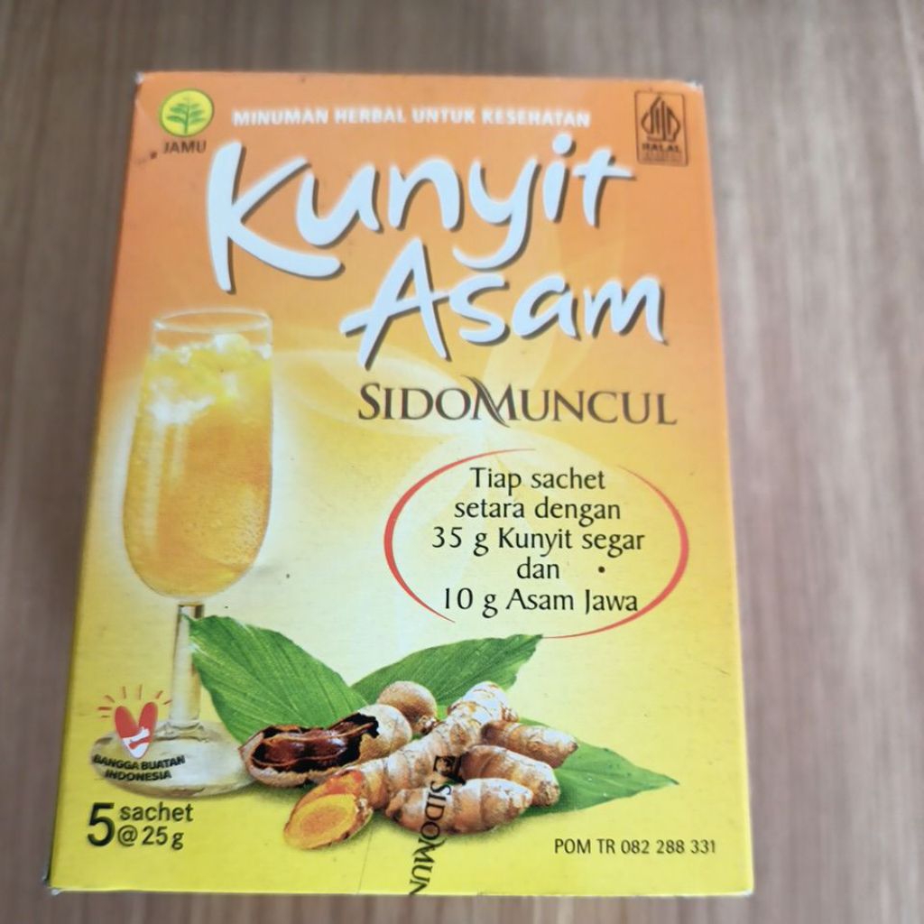 

Serbuk kunyit asam