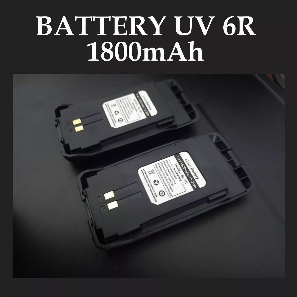 TERLARIS Battery HT UV 6R Baterai UV 6R, battery ht  uv 6 r MURAH