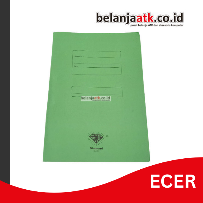 

[ECER] Map Kertas Snelhekter Buffalo Diamond 4001 Ukuran F4 (Folio)