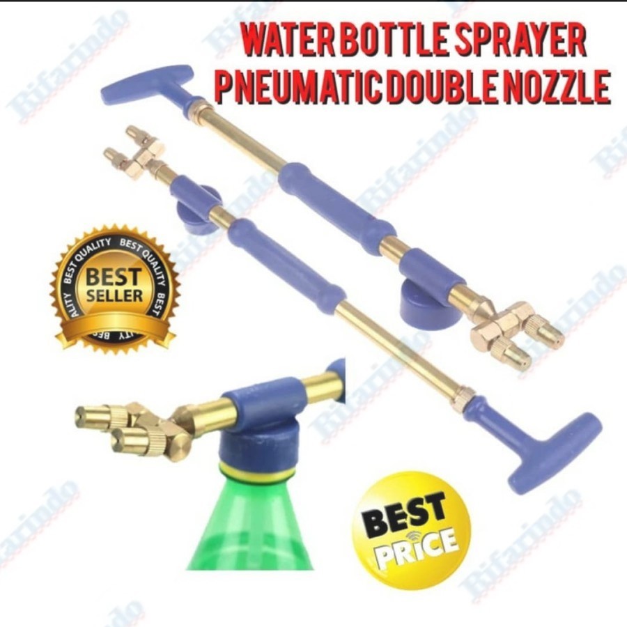 Keran Tanaman Double Nozzle water spray pneumatic