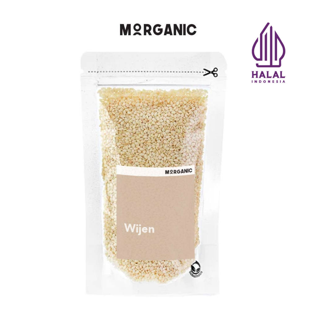 

Wijen putih / white sesame / biji wijen