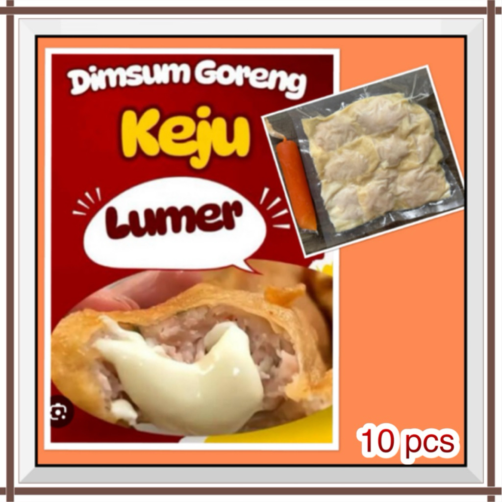 

Dimsum Goreng Keju Lumer isi 10 + Saus by DR Frozen