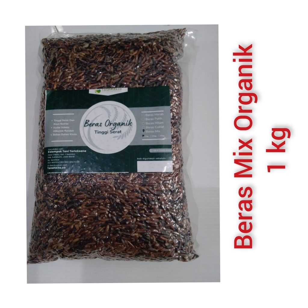 

Beras Merah Organik 1 kg (beras merah pecah kulit)