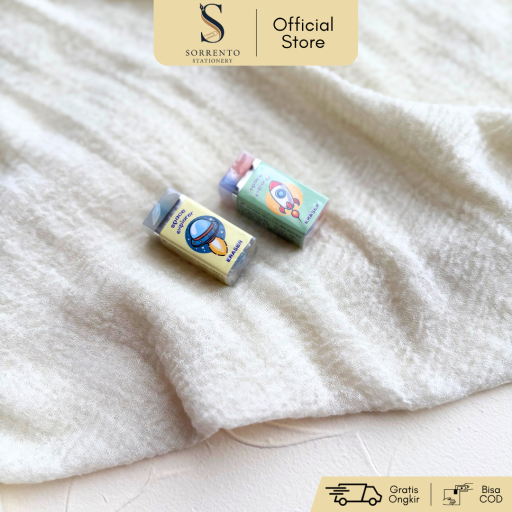 

Penghapus Mini Astronot - Eraser Lucu Tema Luar Angkasa