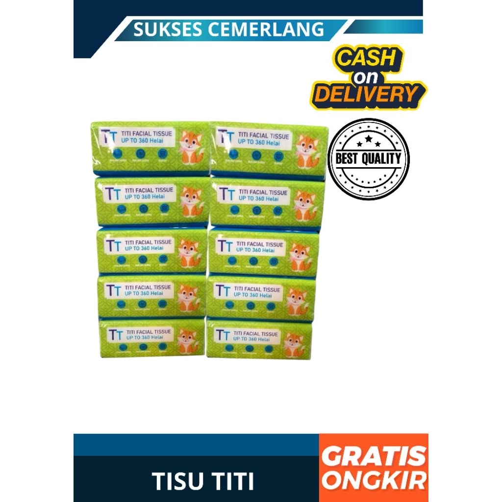 [1PCS]  tisu murah grosir Tisu Titi 180 helai tisu Titi murah Titi grosir tisu murah