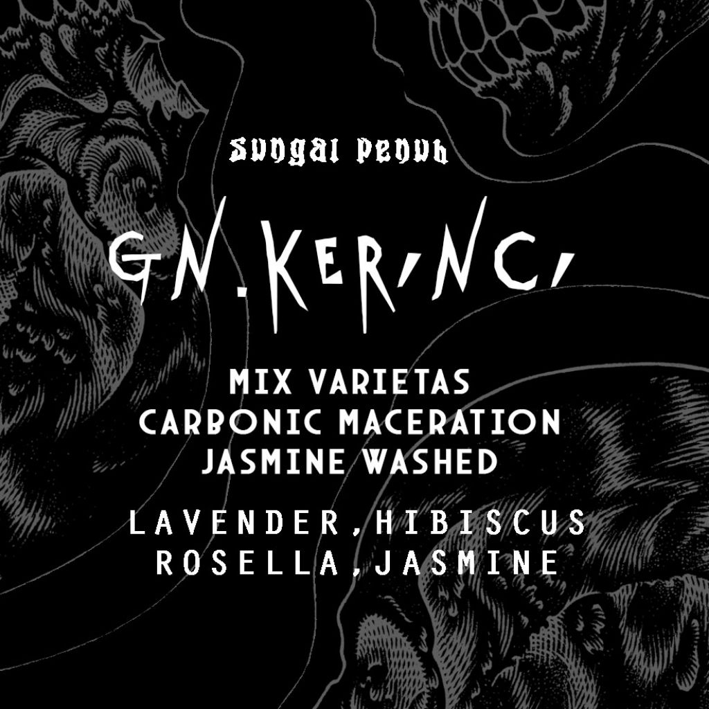 

kerinci sungai penuh carbonic maceration jasmine washed biji kopi