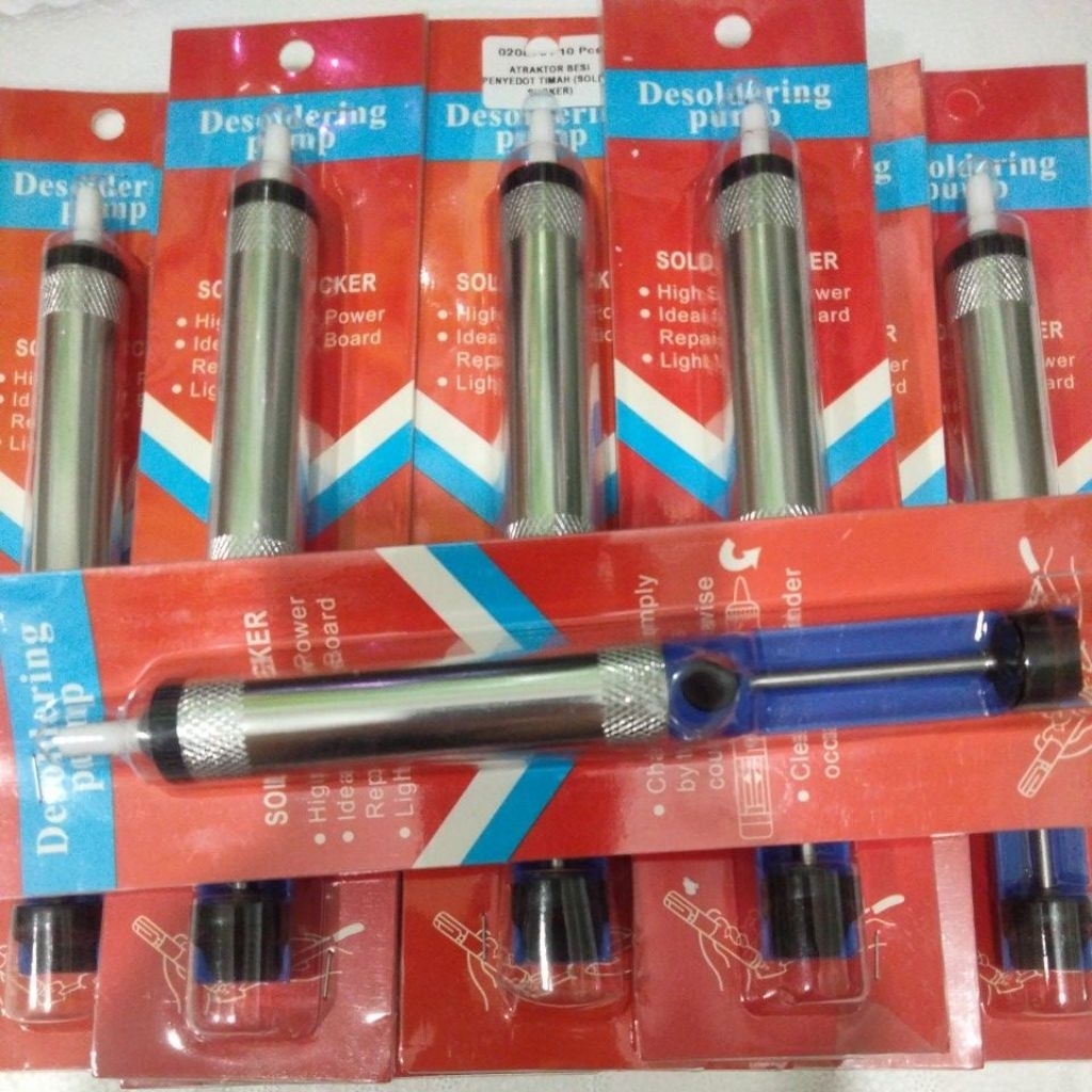 ATRAKTOR BESI PENYEDOT TIMAH/ALAT PENYEDOT TIMAH/SOLDER SUCKER