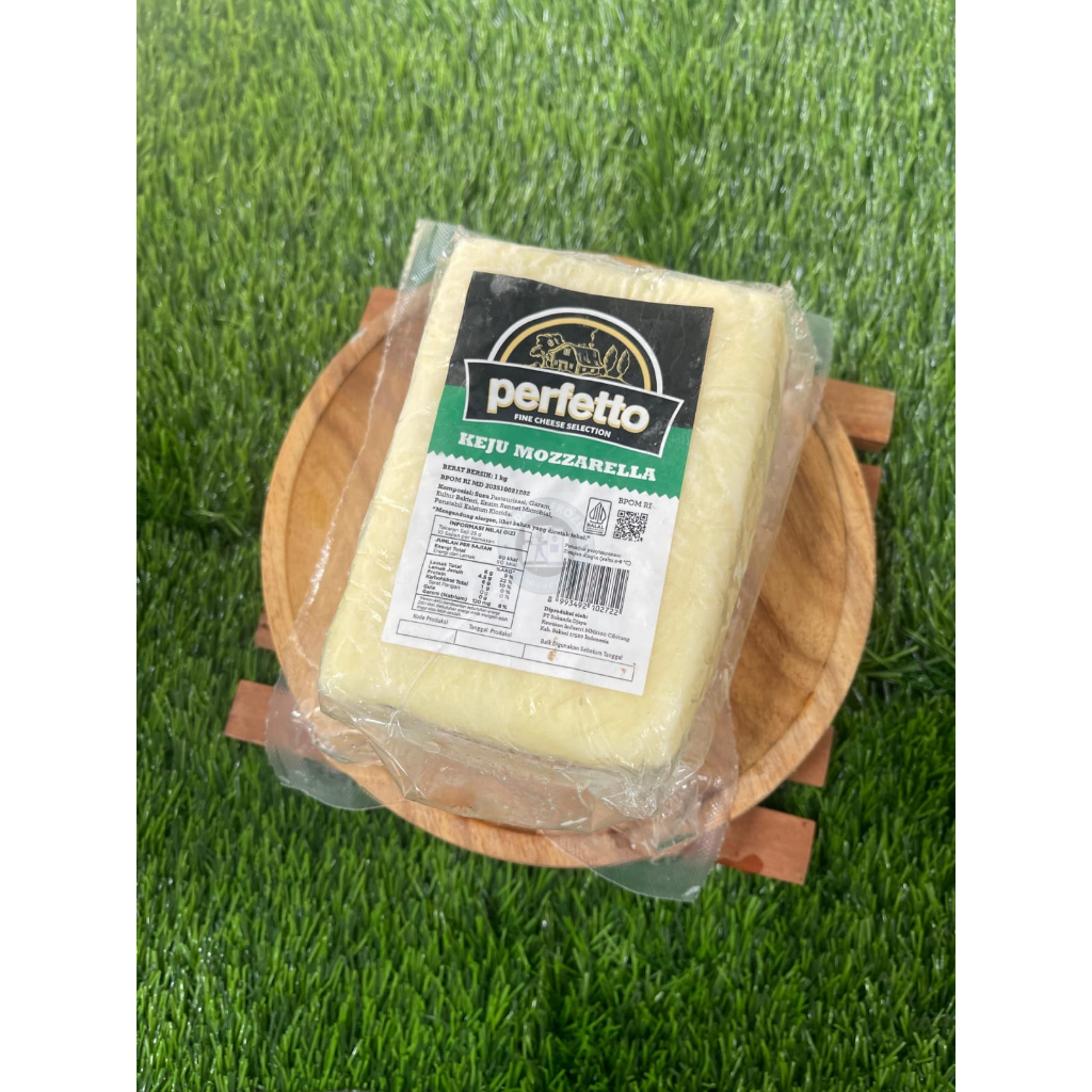 

Keju Mozzarella Perfetto 1Kg