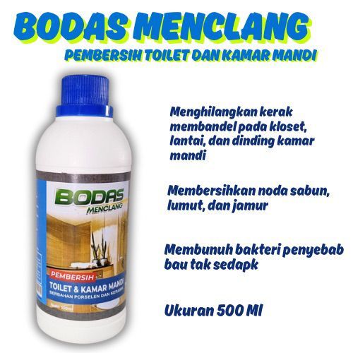 Bodas Menclang – Pembersih Toilet Efektif & Pewangi Segar