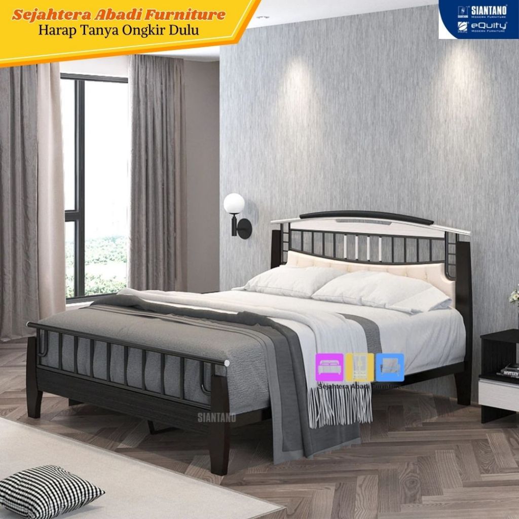 Ranjang Besi Siantano Kathleen Divan Besi Uk 160 Dan 180 / BED KATHLEEN SIANTANO FURNITURE