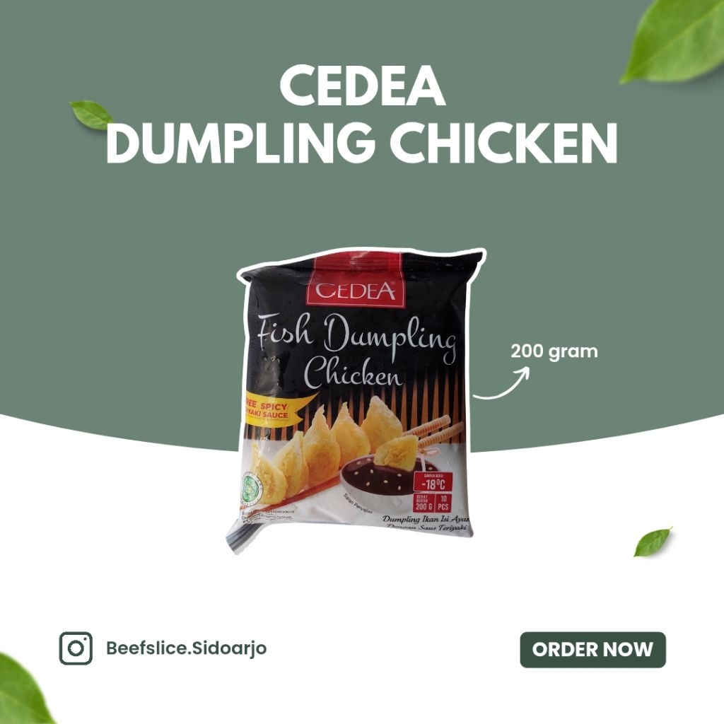 

READY Cedea Dumpling Chicken 200 Gram