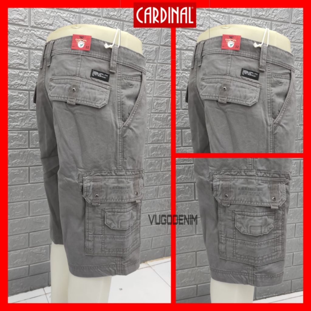 CARDINAL size 27-44 bigsize / CELANA PENDEK CARGO PRIA / CELANA CARGO PENDEK CARDINAL / CELANA PENDE