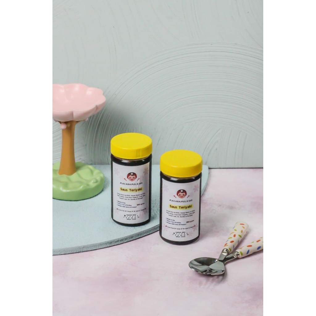 Macaramel kids saus teriyaki non msg organik