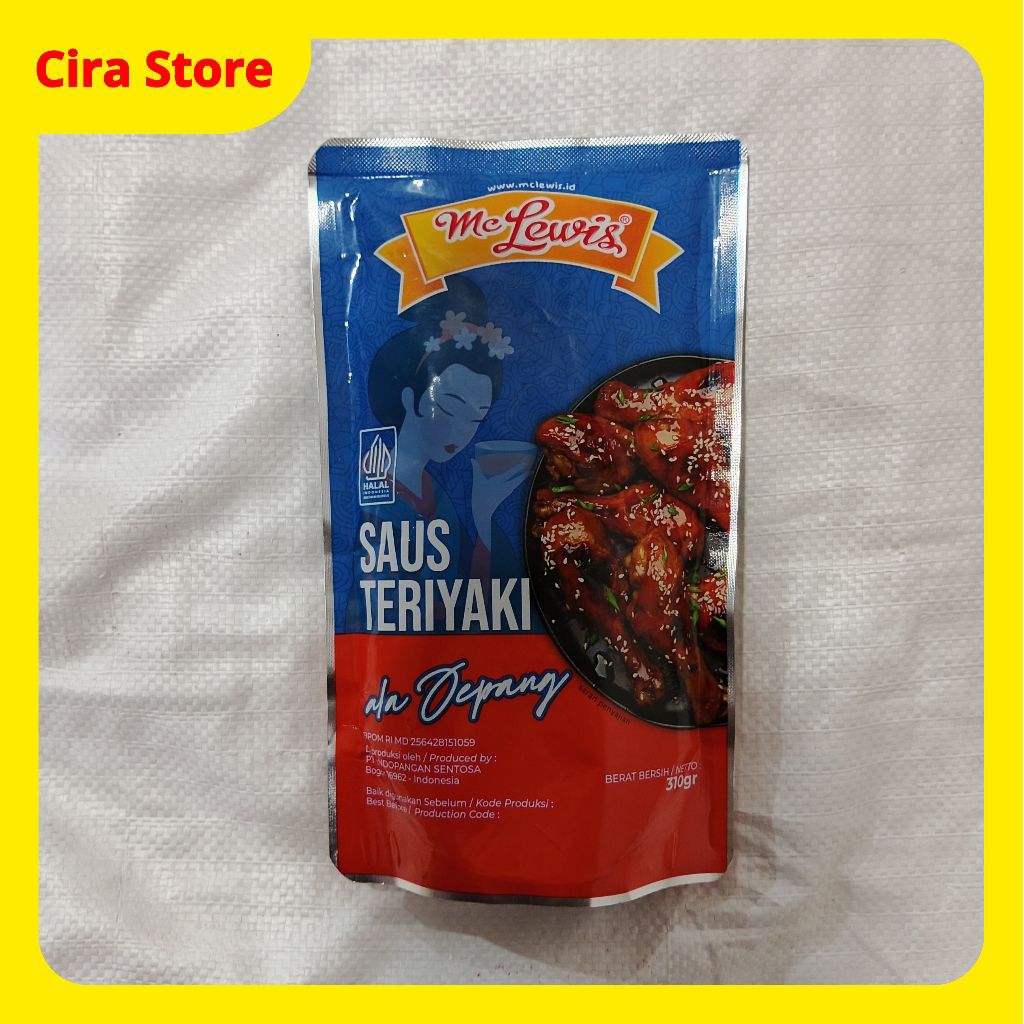 

Mc Lewis Saus Teriyaki Ala Jepang 310g