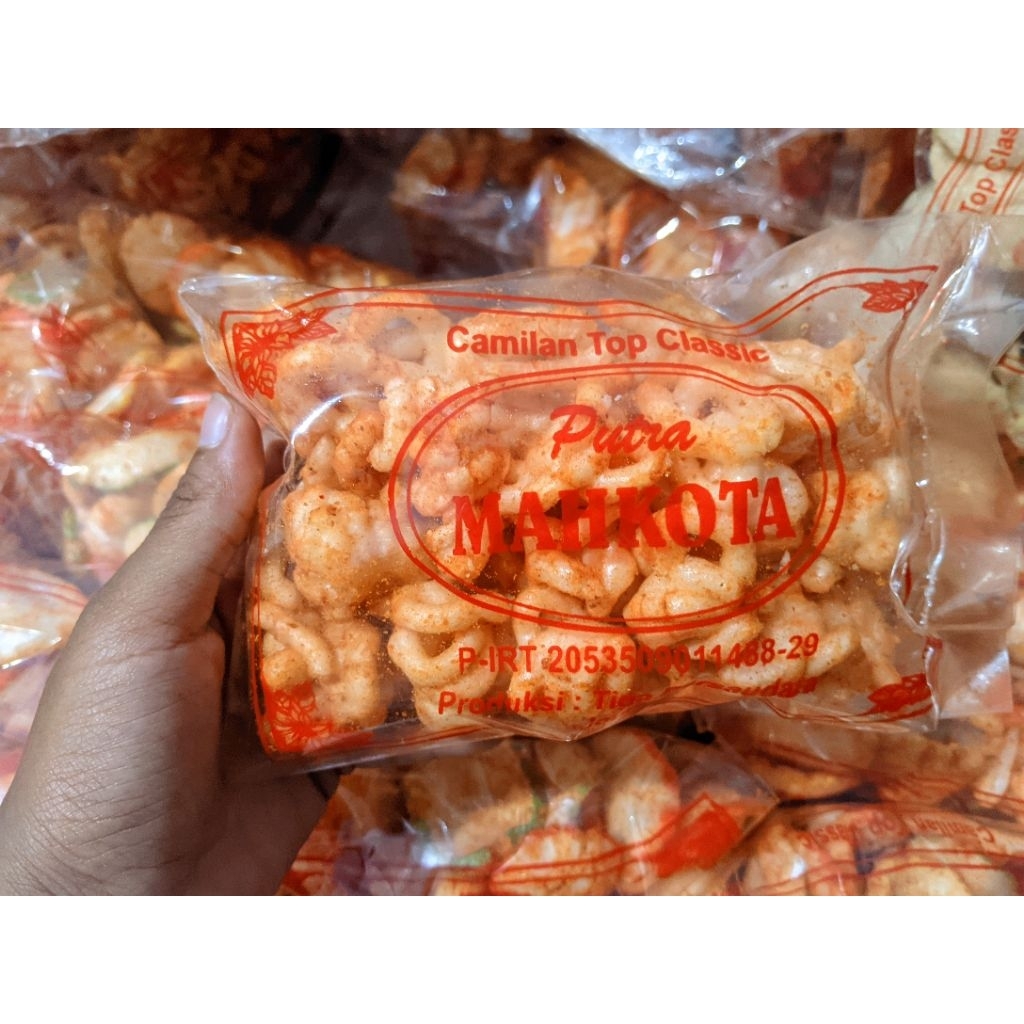 

Krupuk Pedas Putra Mahkota Enak Gurih Varian Random