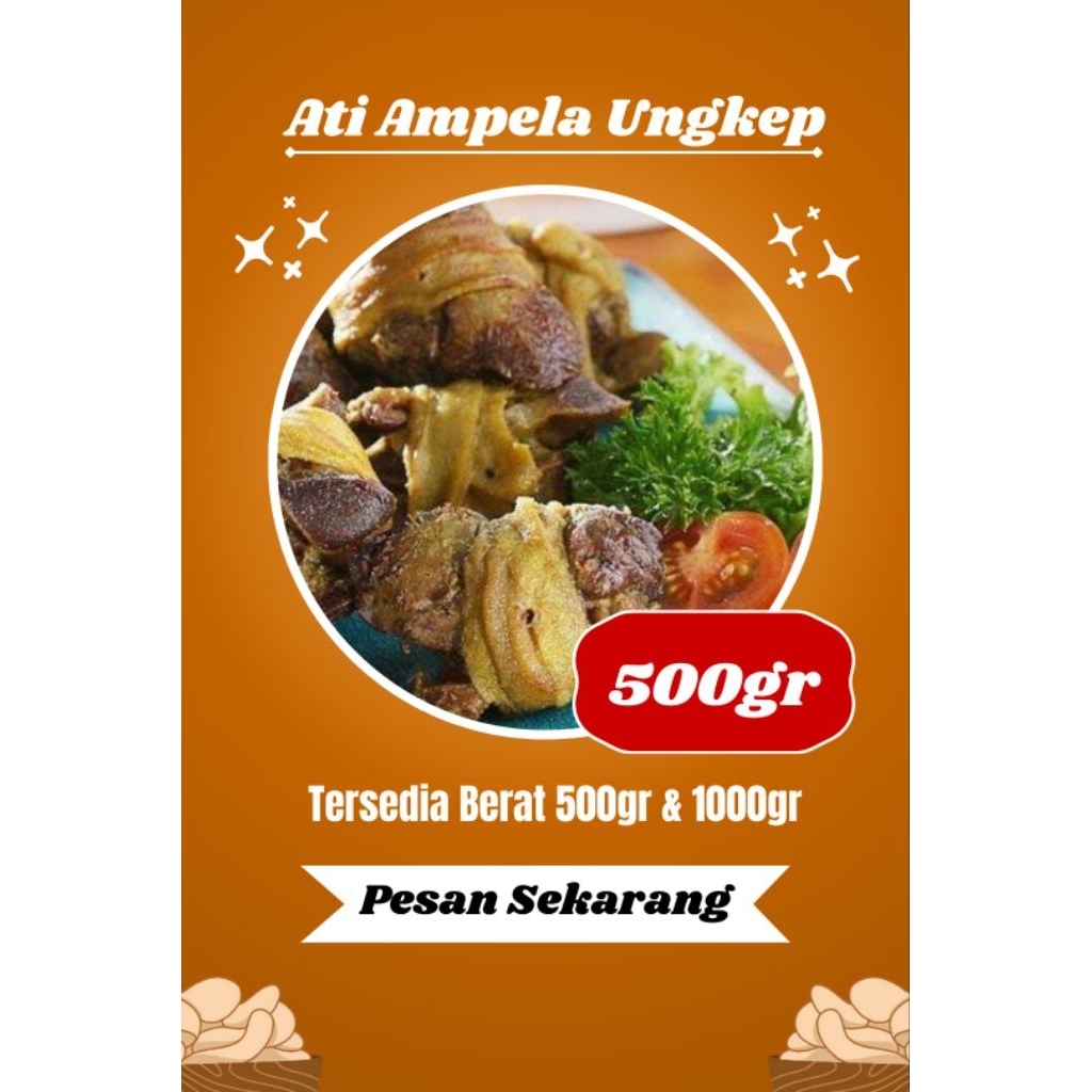 

Ati Ampela Ungkep Bumbu Kuning 500gr