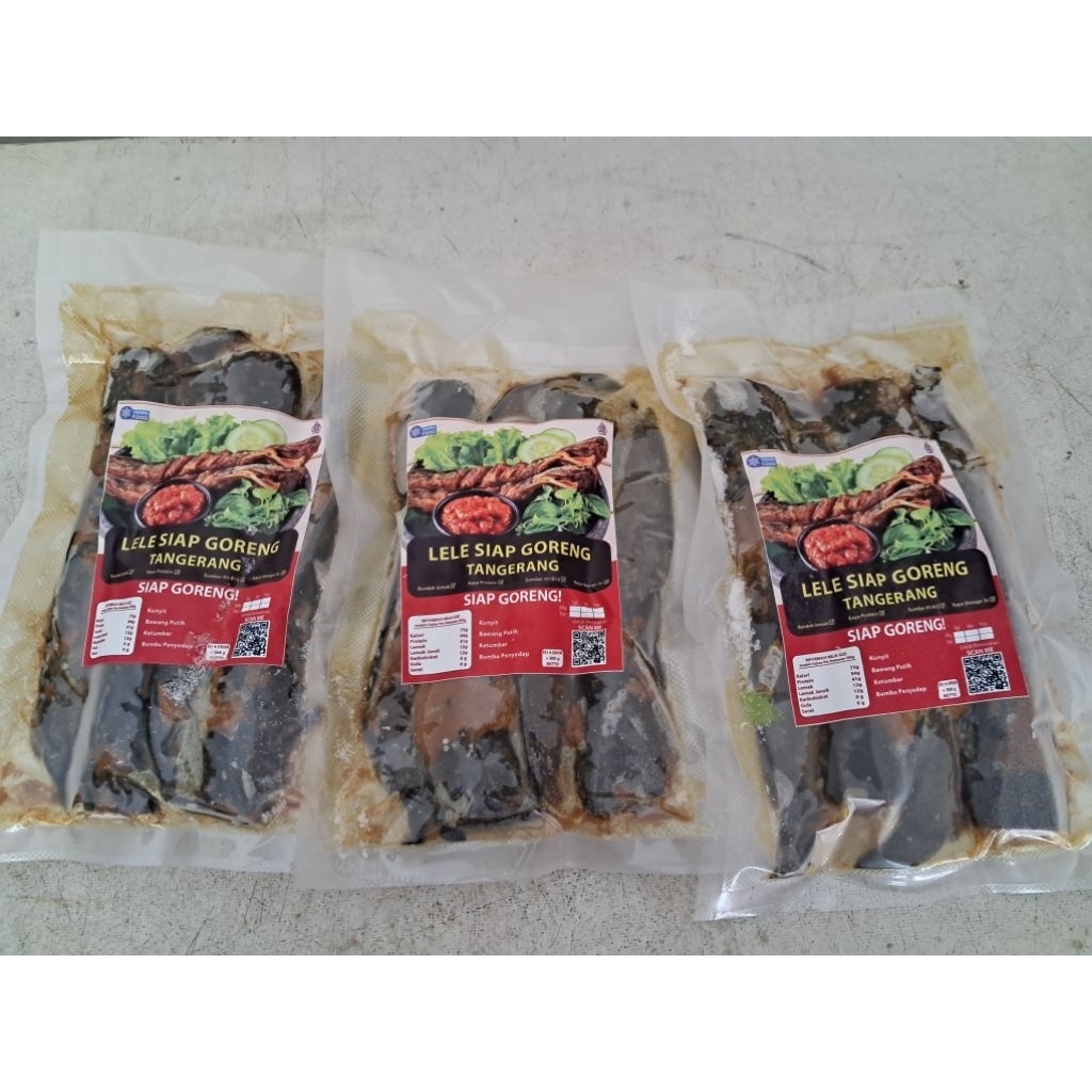 

Lele Bumbu Frozen Siap Goreng