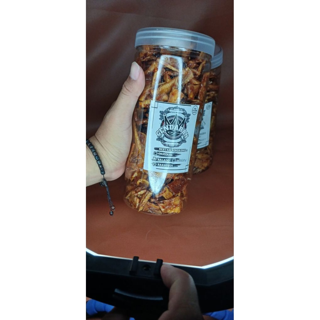 

Bestak Singkong Spesial pedas manis 450gram