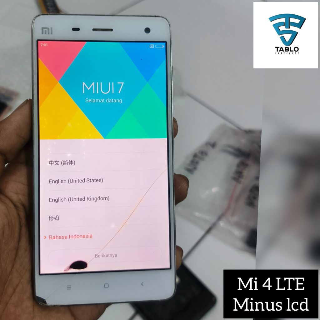 xiaomi Mi 4 LTE minus lcd