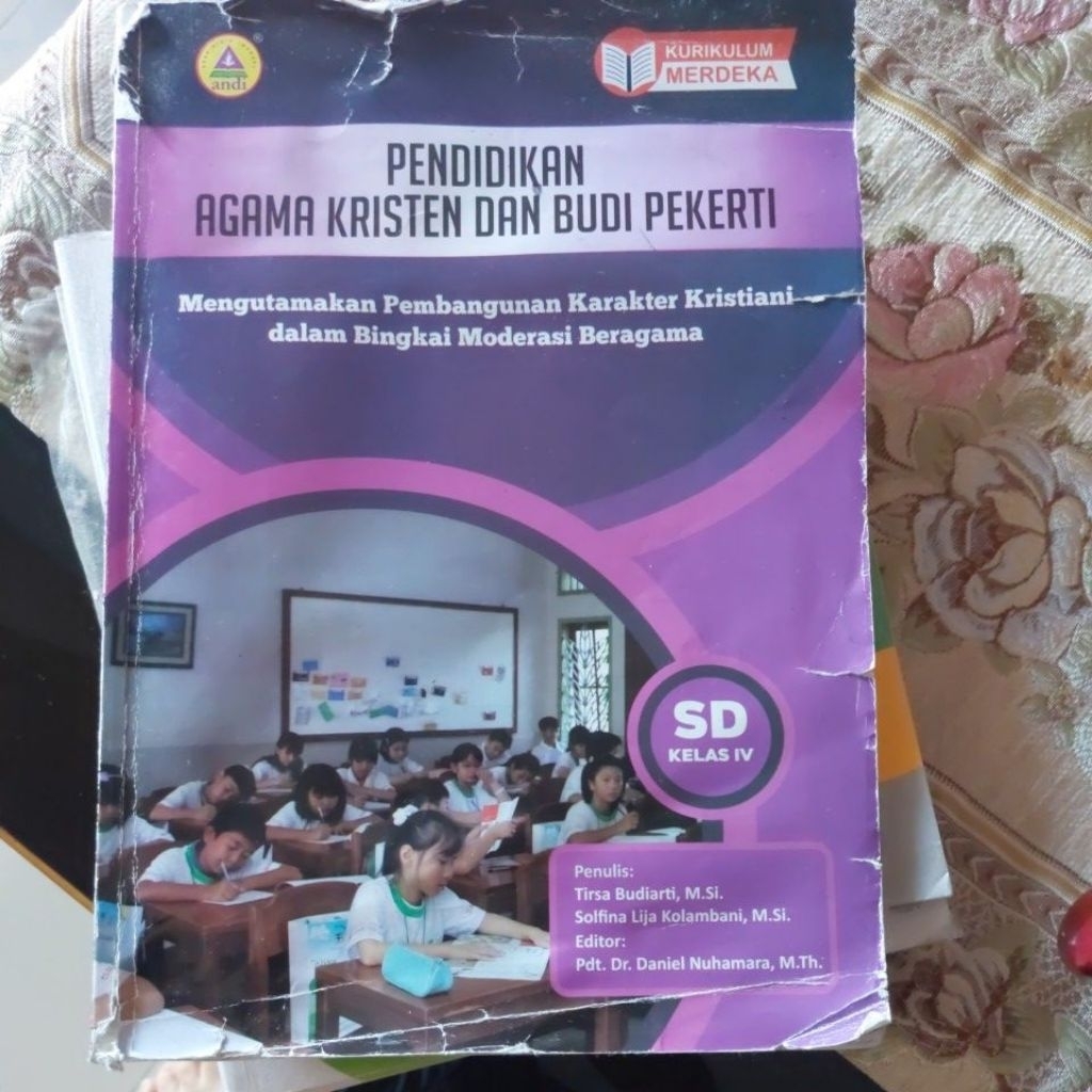 buku agama kristen kelas 4sd kurikulum merdeka