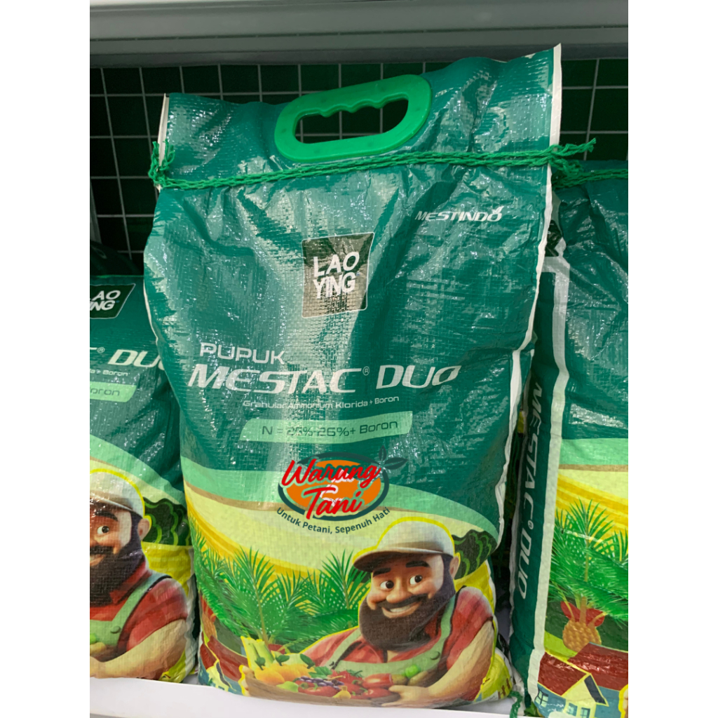 Pupuk MESTAC Duo – Granular Amonium Klorida + Boron untuk Tanaman Perkebunan & Hortikultura