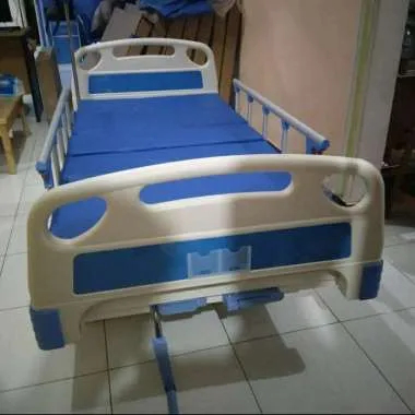 (INSTANT) Ranjang/Bed Pasien Rumah Sakit 2 Engkol Manual/Ranjang Pasien 2 crank