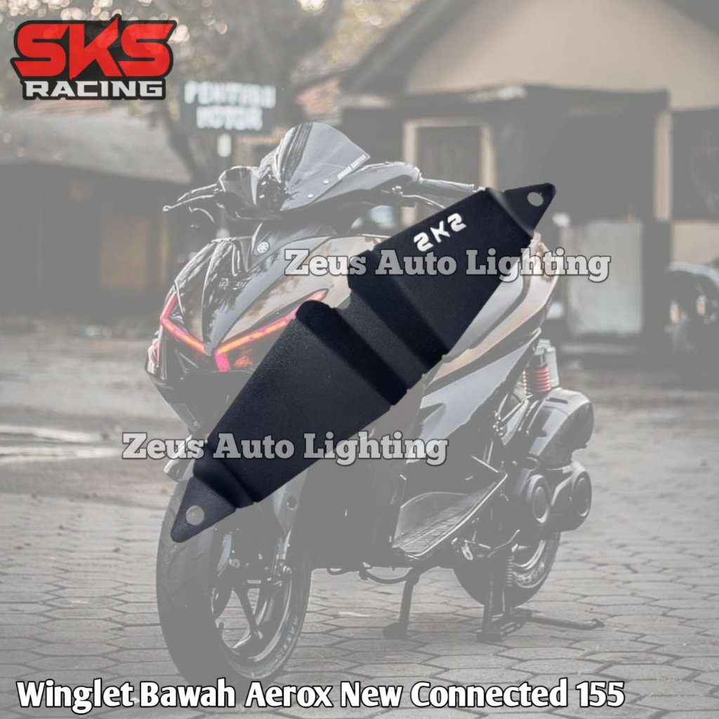 SKS Winglet Bawah Aerox New Connected 155 2020-2025 Winglet Aerox