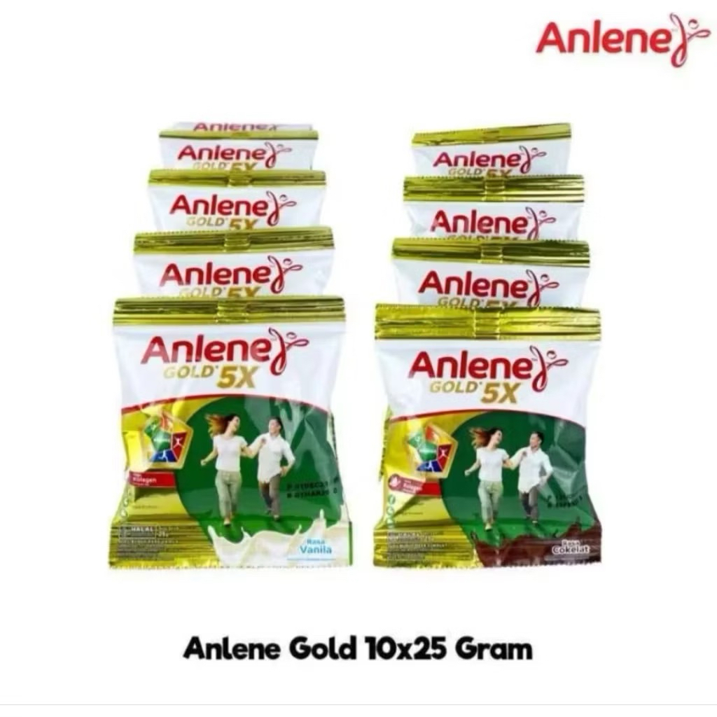 

ANLENE GOLD 5 ISI 10 SACHET @25GR