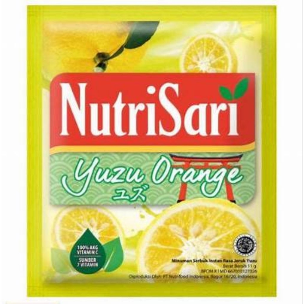 

Nutrisari Yuzu Orange 11g 1dus isi 160pcs