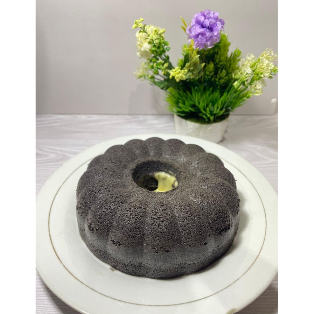 

bolu ketan hitam keju lumer