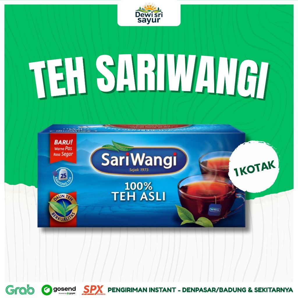

Teh Sariwangi 1 Kotak – Dewi Sri Sayur
