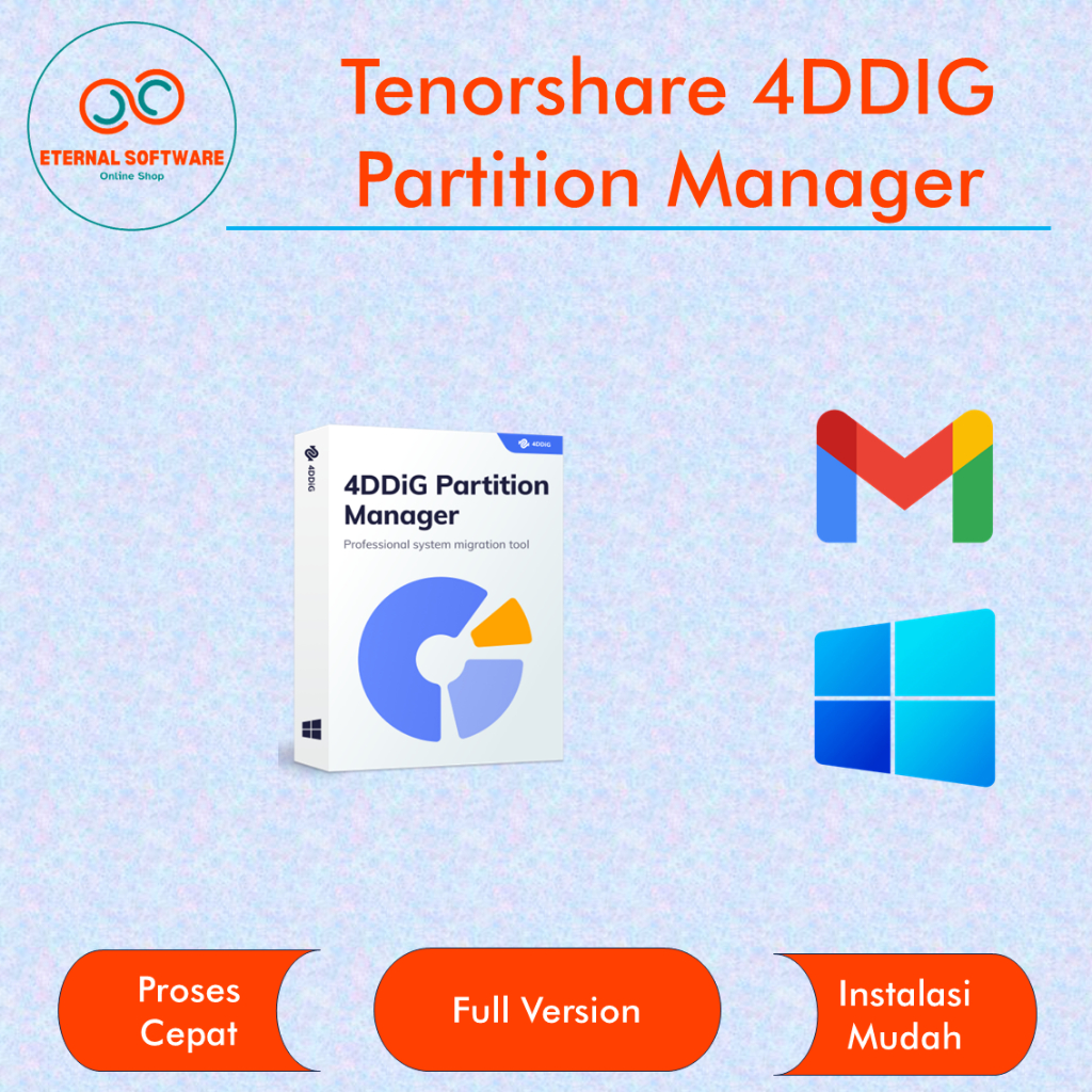 Tenorshare 4DDIG Partition Manager Full version Software Manajemen Partisi Full Lisensi Lifetime