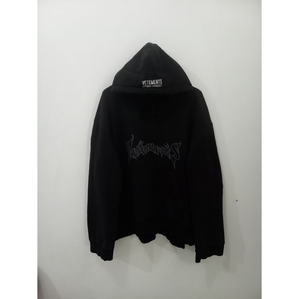 Hoodie VETEMENTS AW15 METAL