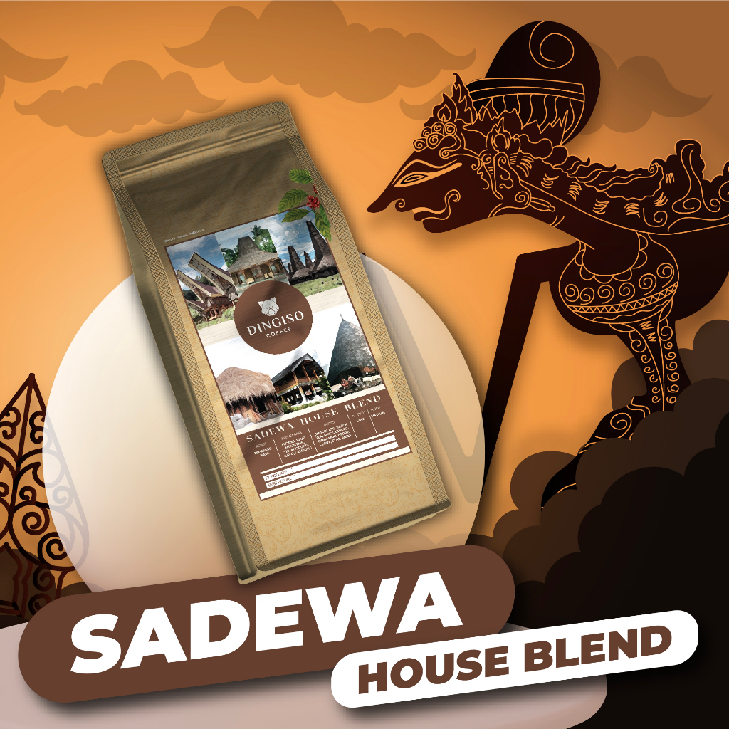 

Kopi House Blend Sadewa / Roasted Beans / Biji Kopi 1kg