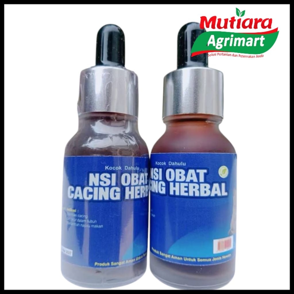 NSI OBAT CACING KUCING 15ml // OBAT CACING HERBAL