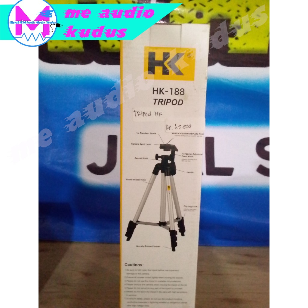 PORTABLE TRIPOD HANDPHONE HOLDER /Tripod HK 188