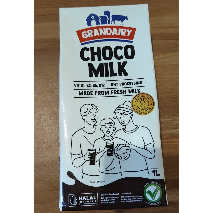 

PROMO SUPER MURAH SUSU GRANDAIRY CHOCO MILK 1 LITER