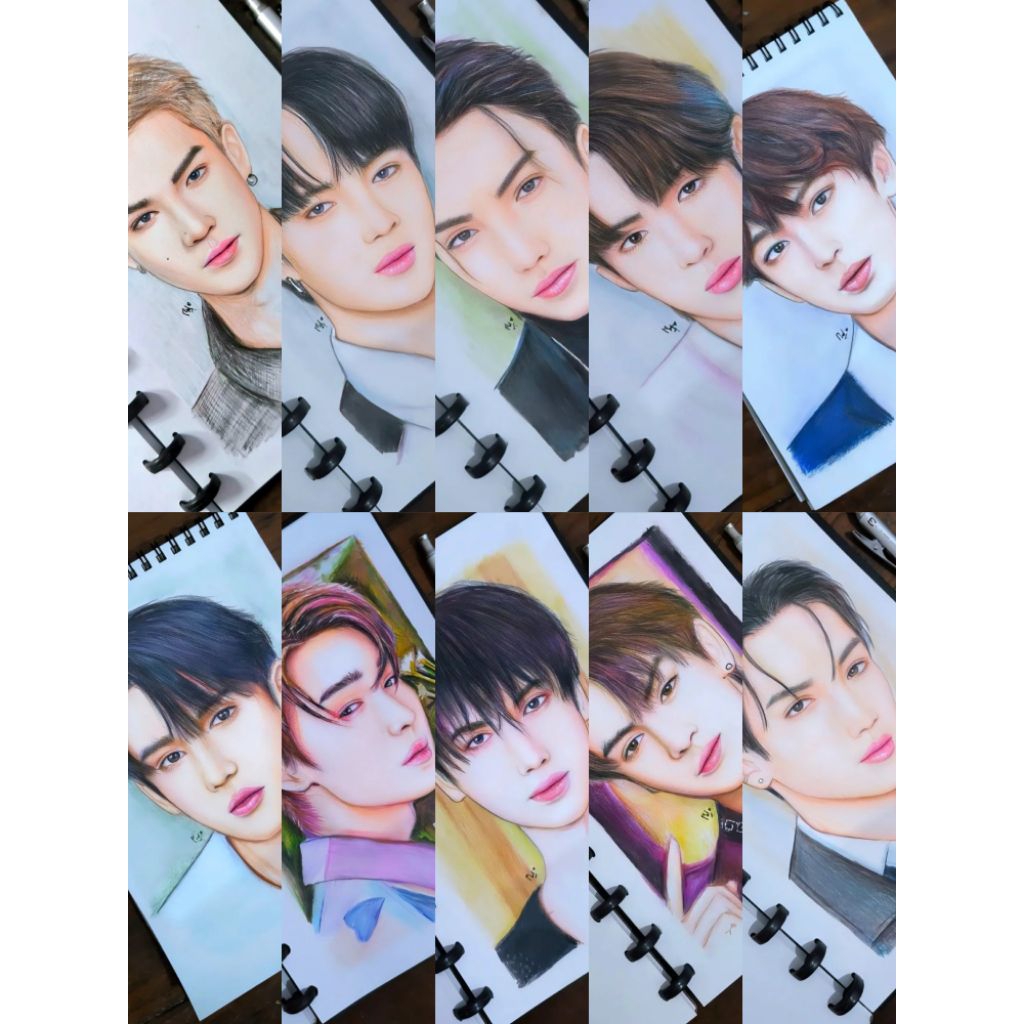 

Sketsa Wajah Aktor Thailand Ukuran A5