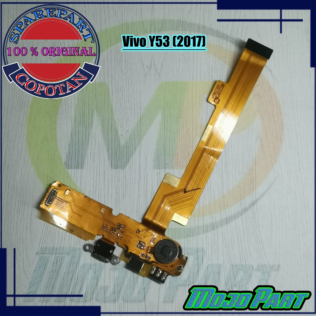 Vivo Y53 2017 Fleksibel Flexible Konektor Cas board Charger Mesin Bawah Original Copotan | Mojo Part