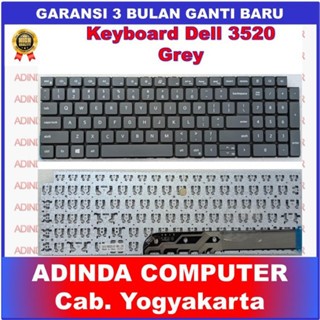 Keyboard Dell Latitude 3520 3530 E3520 Inspiron 15 3510 3511 3525 5510 5515 Grey