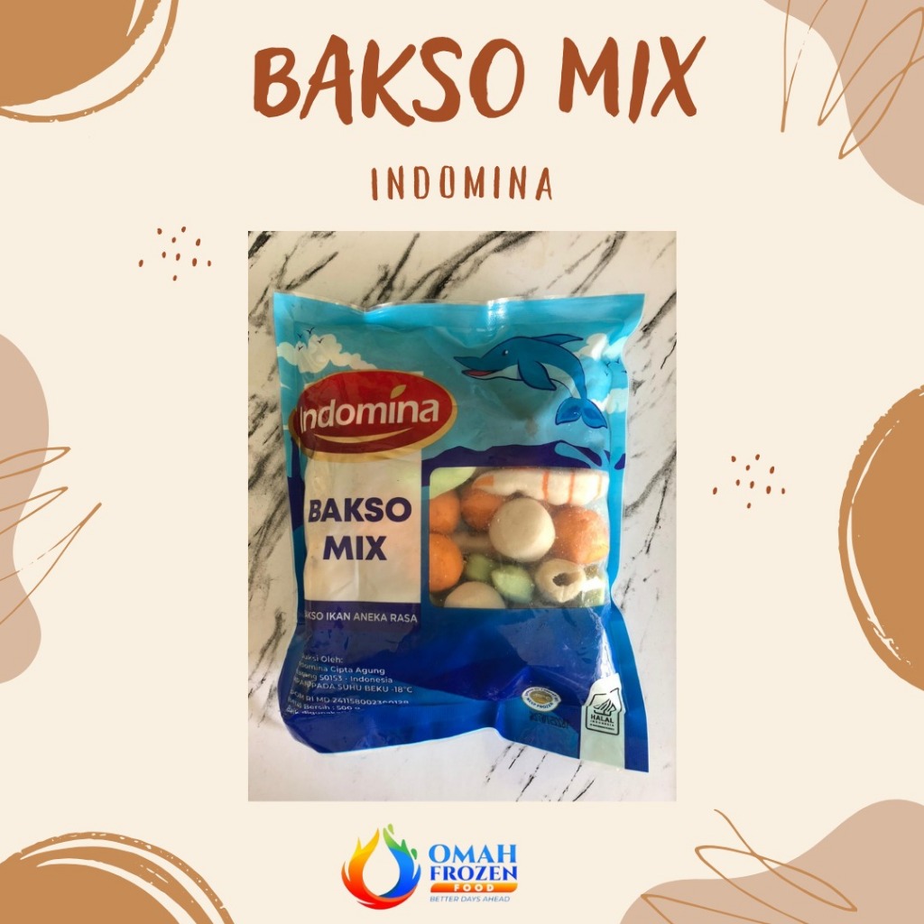

Indomina Bakso Mix 500gr (NON COD DAN REGULER DILUAR SOLO)