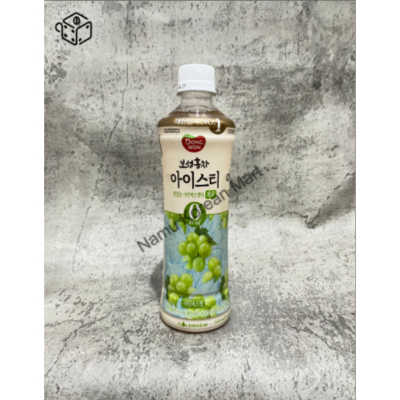

Dongwon Shine Muscat Iced Tea Zero 500ml / Teh Hitam Rasa Anggur / Shine Muscat Iced Tea / Minuman Rendah Kalori / MInuman Korea