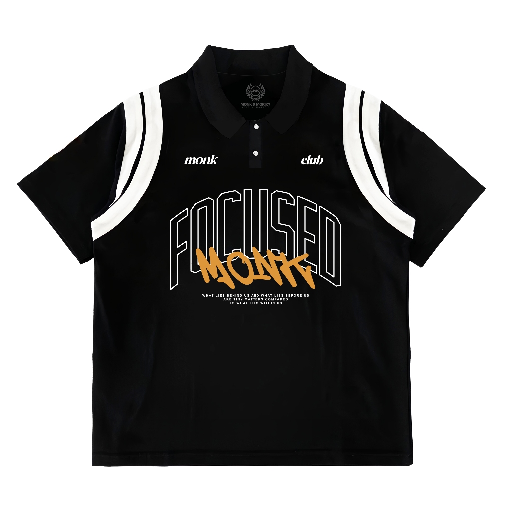 Rugby Shirt - Focused Shirt Pria (Cotton Combed 24s)