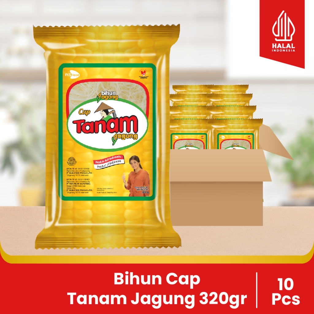 

Bihun Cap Tanam Jagung - 1 Bal - 10 Pcs - 320gr