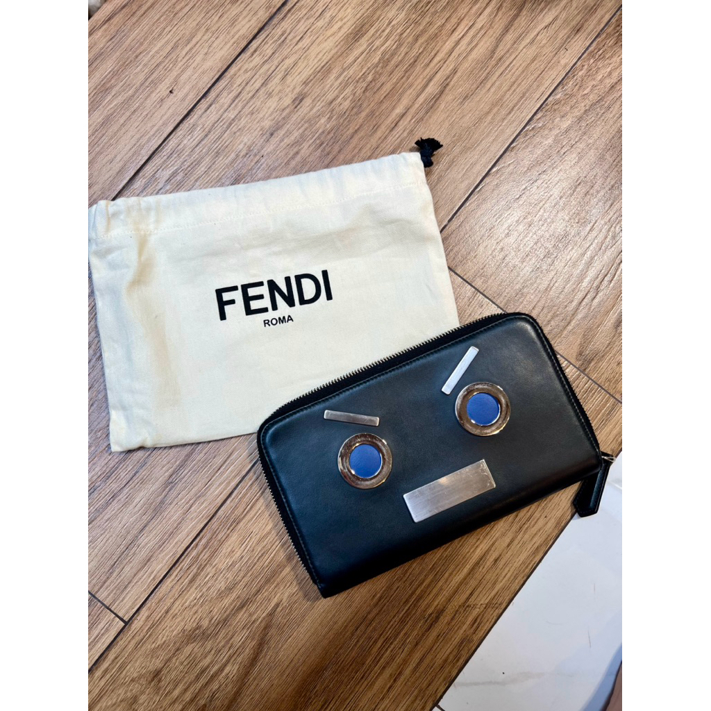 Fendi Monster long wallet