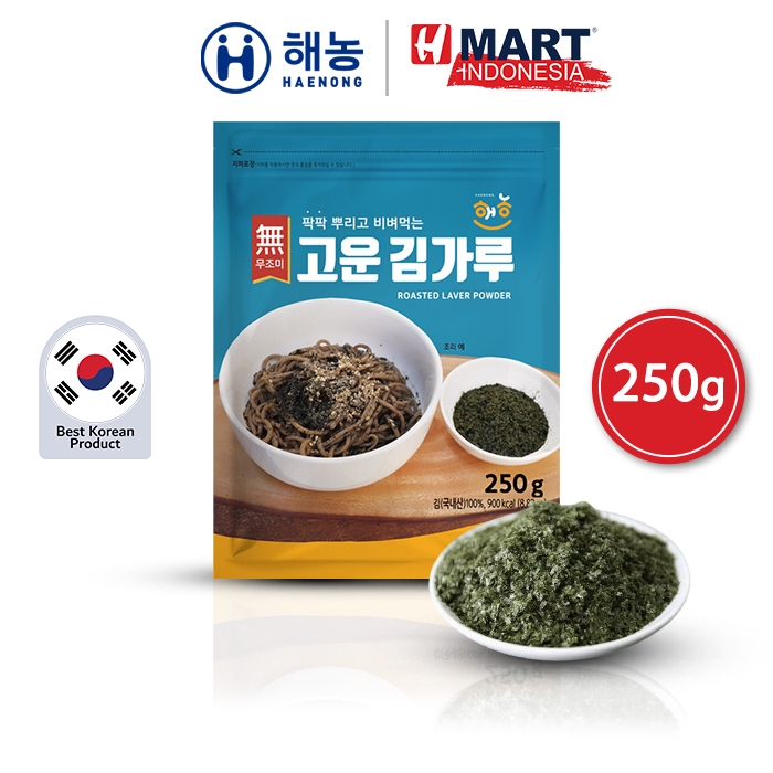 

HAENONG Roasted Laver Powder - Rumput Laut Panggang Bentuk Bubuk 250g