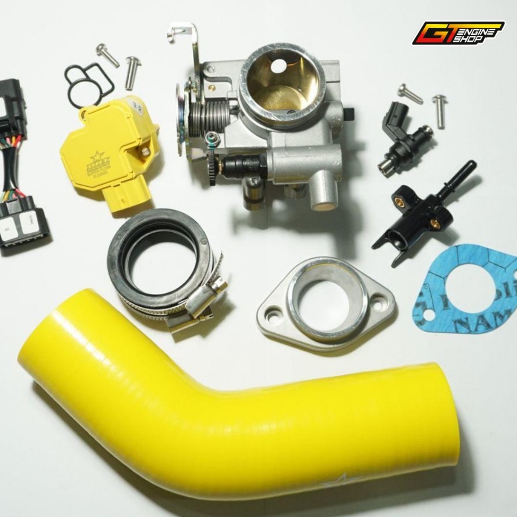 SUPER THROTTLE BODY CRF 150 36MM ORIGINAL BRT TB CRF BRT + BANANA 36MM ORIGINAL BRT