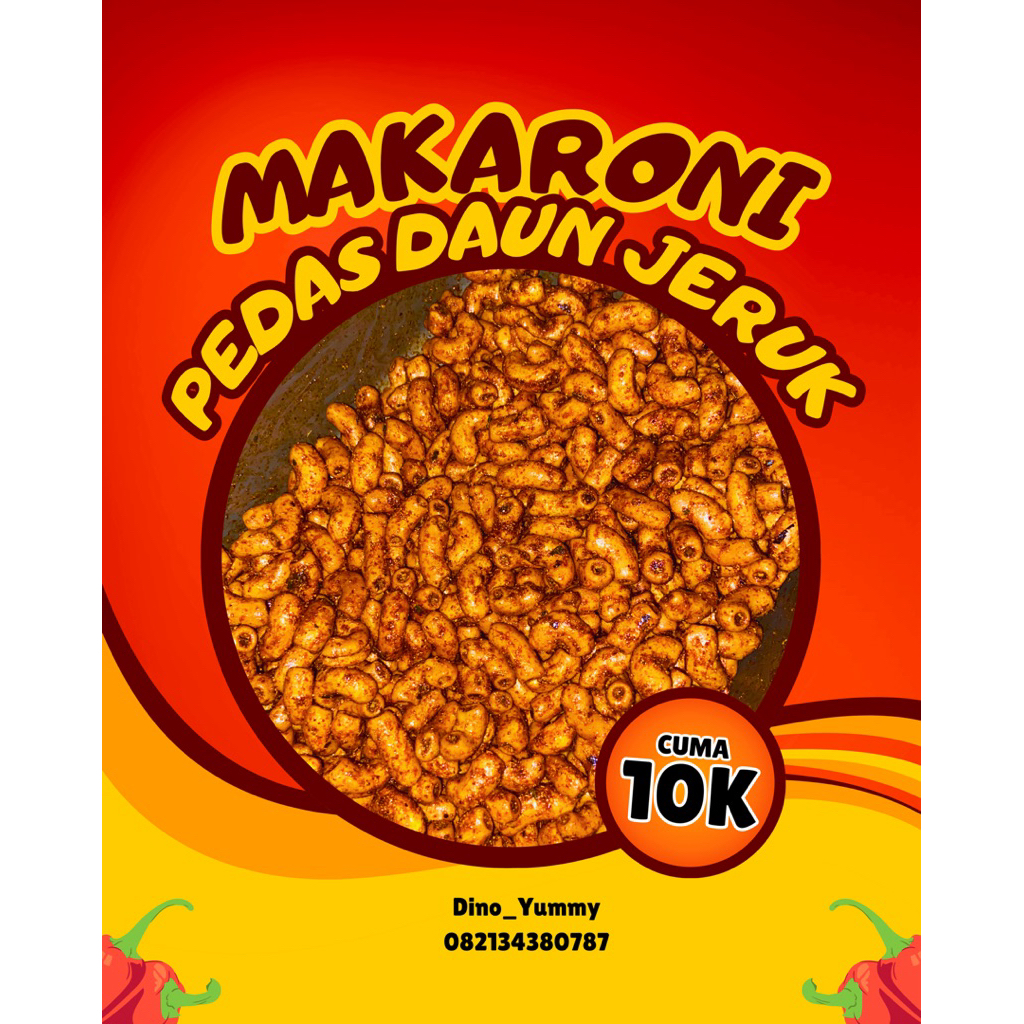 

1 KG MAKARONI BANTAT PEDAS DAUN JERUK PEDAS MANTAP ️️