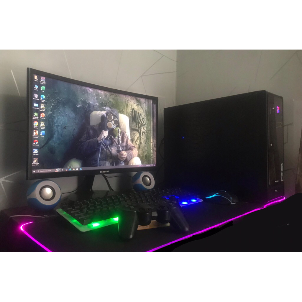 KOMPUTER PC GAMING PC EDITING STREAMING FULLSET