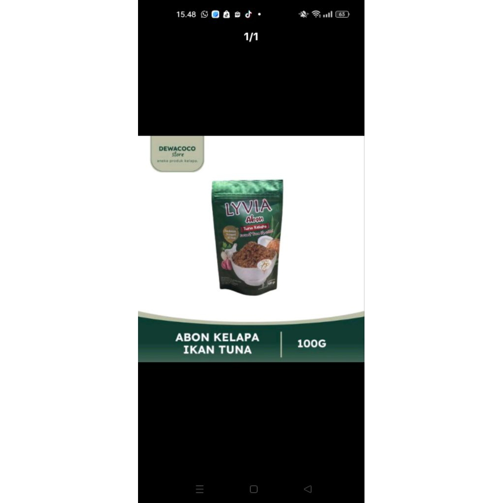 

Abon kelapa Ikan Tuna